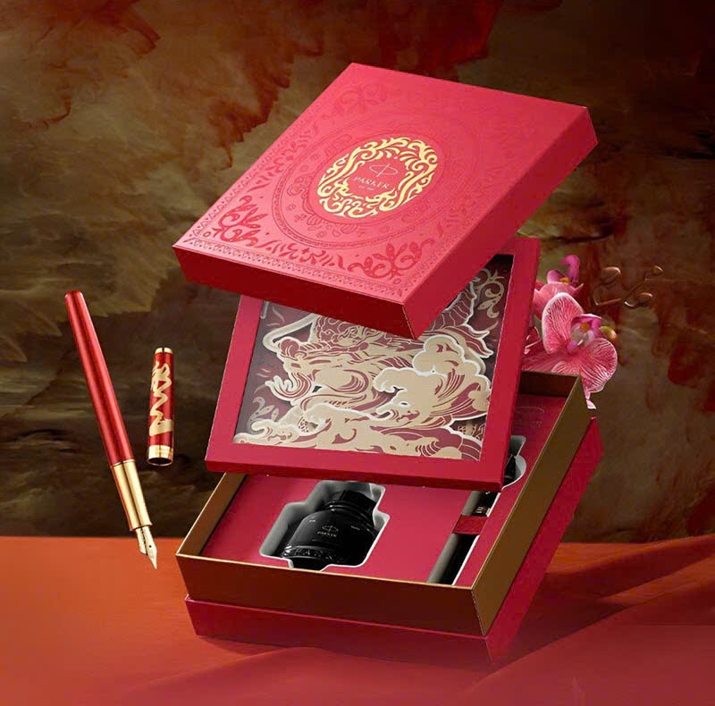 Bút máy Parker Sonnet Dragon 23 RED GT (Gift box)