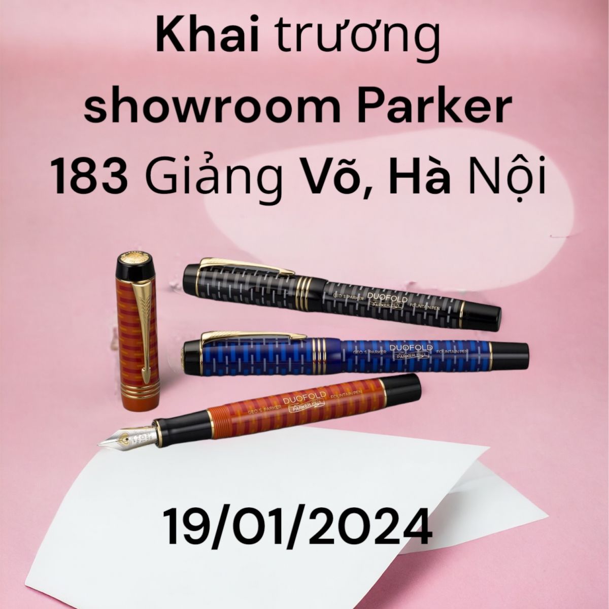 SHOWROOM BÚT MONTBLANC TẠI HÀ NỘI TRƯNG BÀY CÁC MẪU BÚT KÝ SANG TRỌNG NỔI BẬT