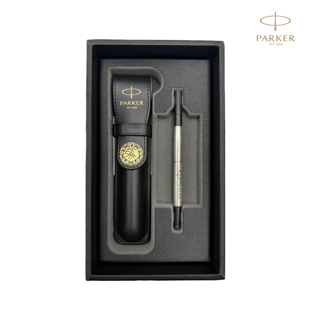 Bộ quà tặng bút dạ bi Parker Ingenuty Horse  Black GT