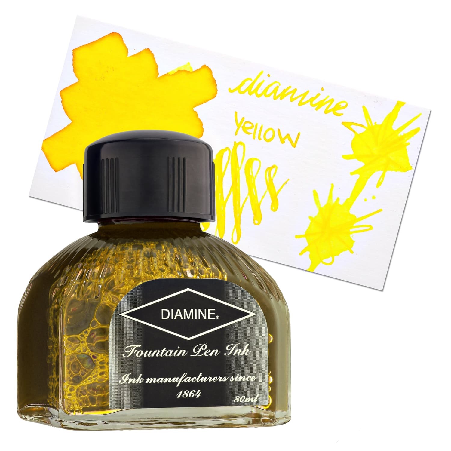Lọ Mực Diamine Yellow 80ml