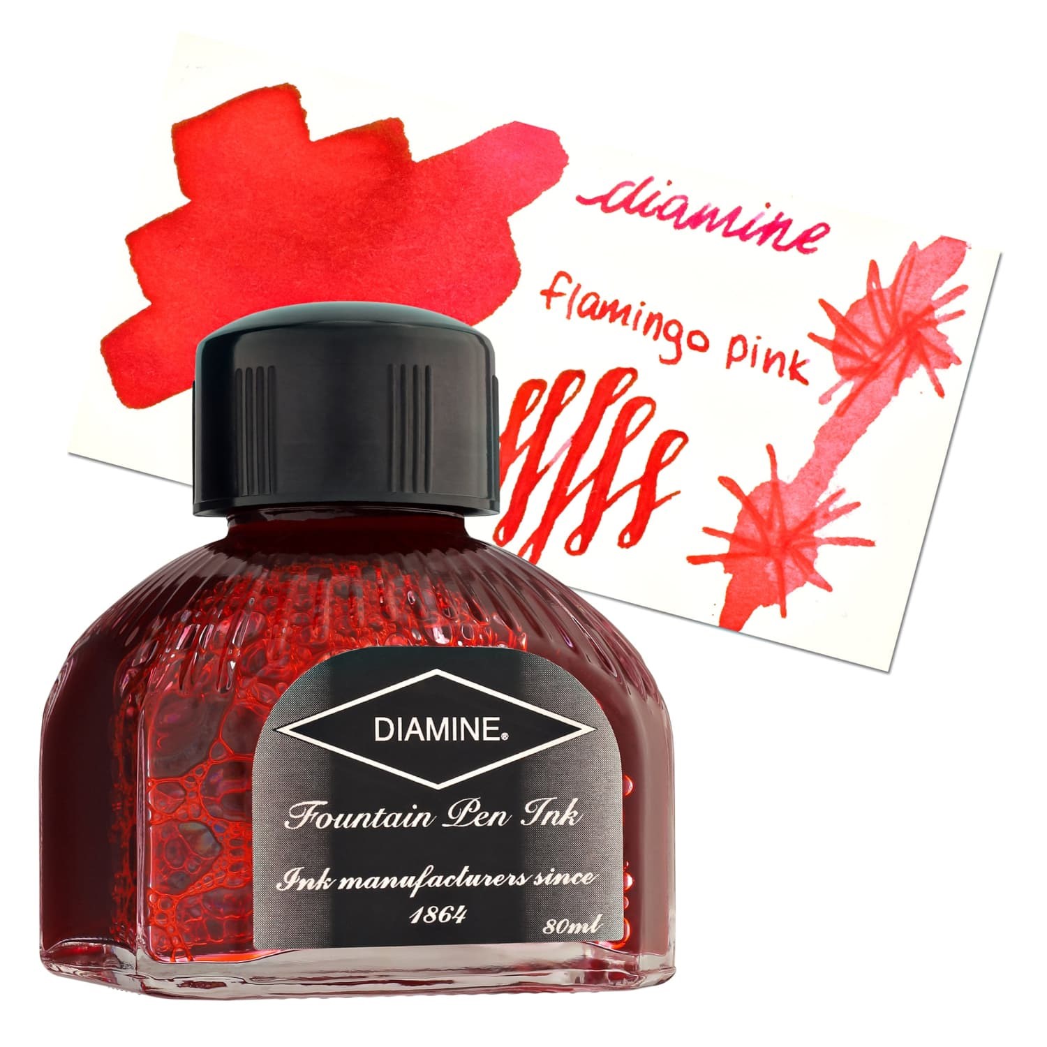 Lọ Mực Diamine Flamingo Pink 80ml