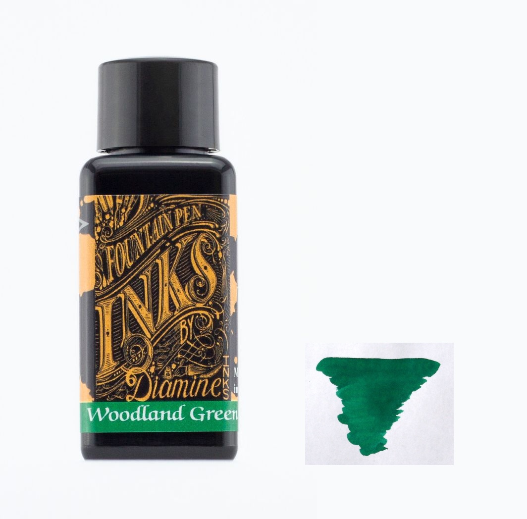 Lọ Mực Diamine Woodland Green 30ml