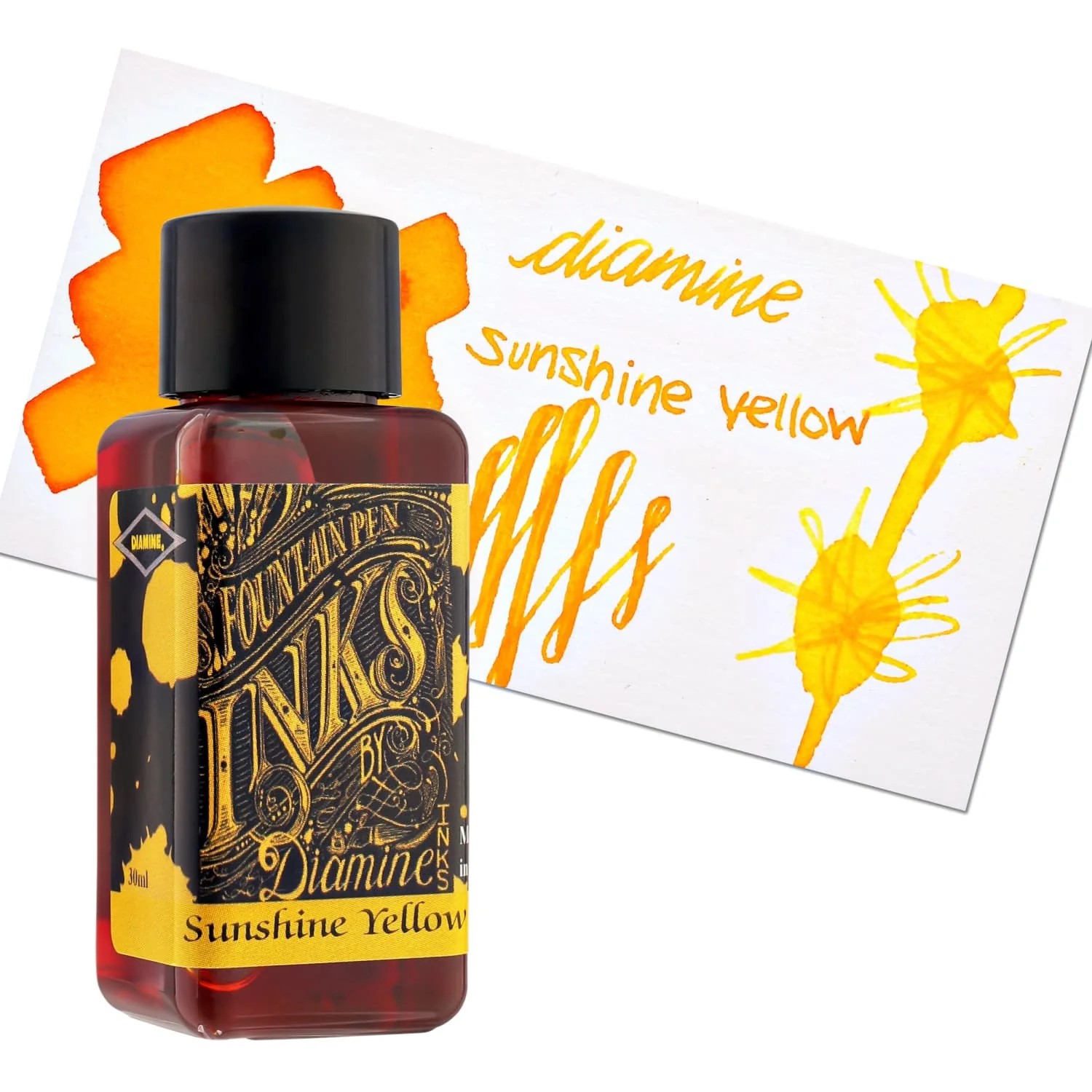 Lọ Mực Diamine Sunshine Yellow 30ml