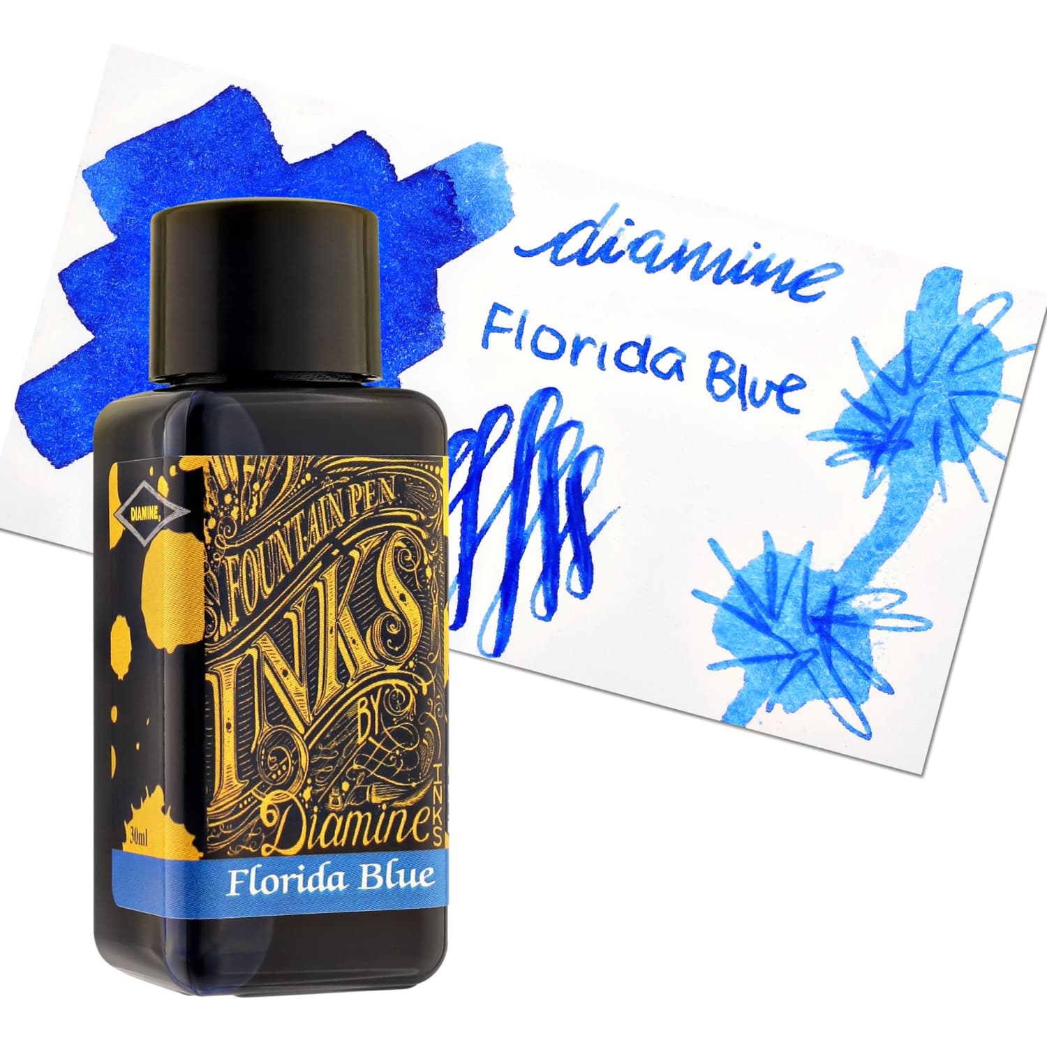 Lọ Mực Diamine Florida Blue 30ml