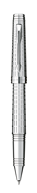Bút dạ bi parker Premier 09 Silver cài trắng