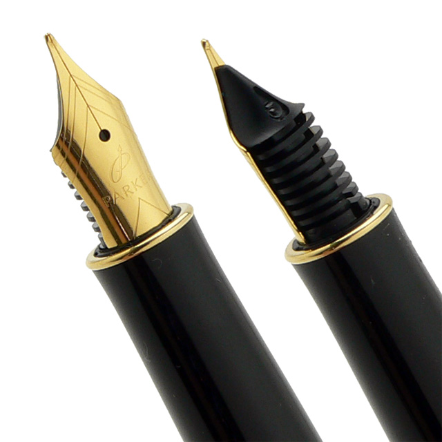 Bút máy Parker Sonnet 07 vỏ thép cài vàng