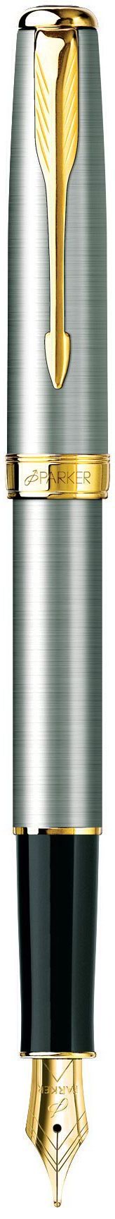 Bút máy Parker Sonnet 07 vỏ thép cài vàng