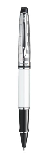 Bút dạ bi waterman expert 3 dulux white cài trắng