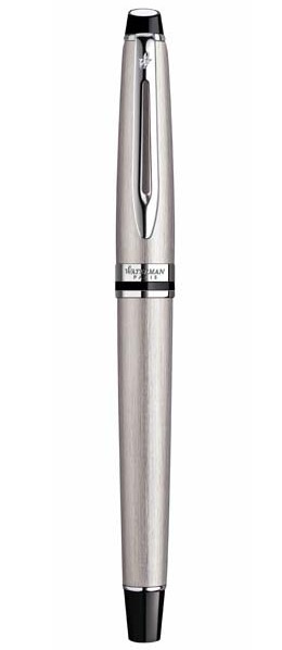 Bút máy Waterman expert 3 vỏ thép cài bạc