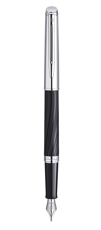 Bút máy Waterman Hemisphere Duluxe SLK cài trắng