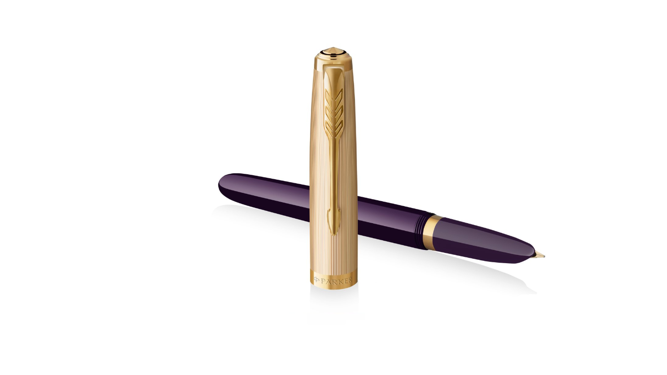 Bút máy Parker 51 DLX Plum GT