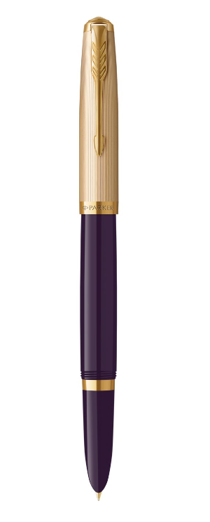 Bút máy Parker 51 DLX Plum GT