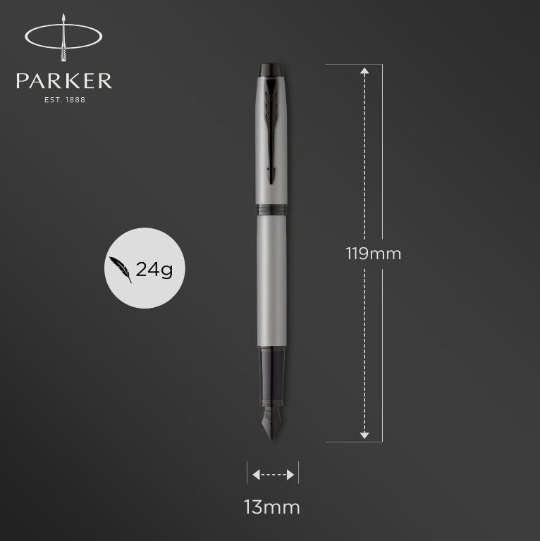 Bút máy Parker IM 2021 M GREY BT
