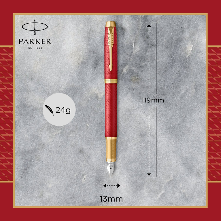 Bút máy Parker IM PRM Red GT
