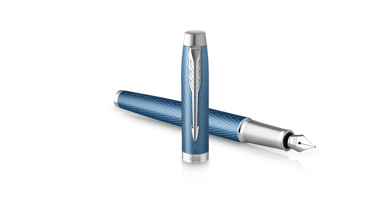 Bút máy Parker IM PRM Blue Grey CT