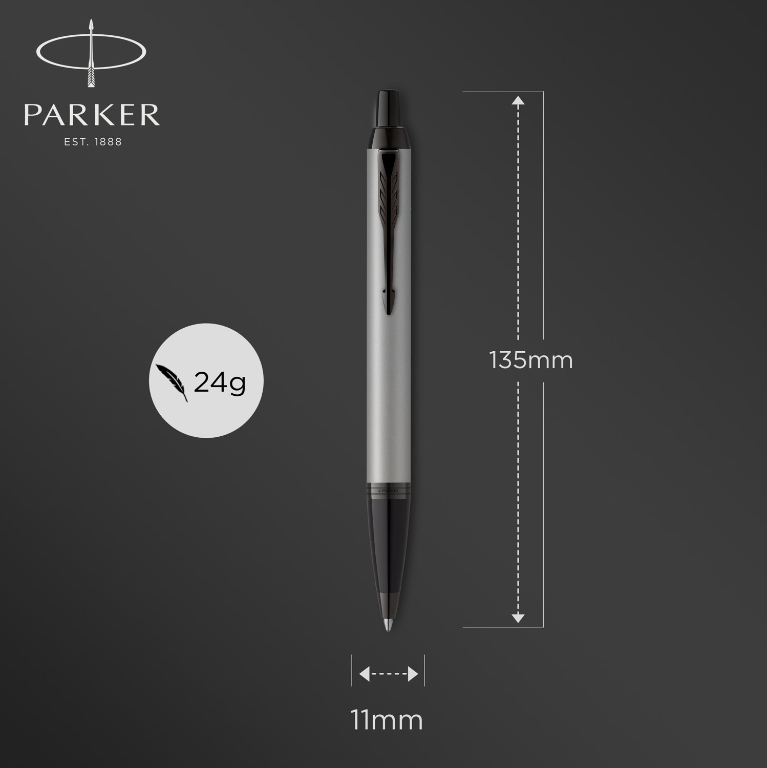 Bút bi Parker IM 2021 M GREY BT