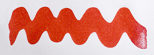 Lọ Mực Diamine Shimmer Firestorm Red 50ml