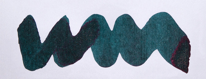 Lọ Mực Diamine Inkvent Green Edition Serendipity Shimmer & Sheen 50ml