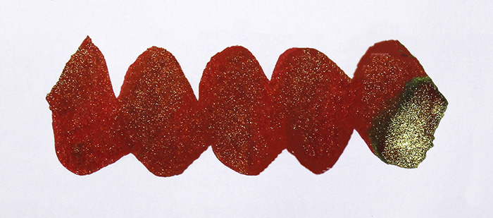 Lọ Mực Diamine Inkvent Green Edition Spiced Apple Chameleon 50ml