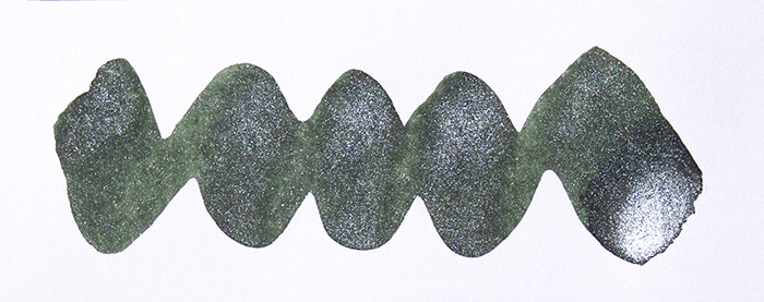 Lọ Mực Diamine Inkvent Green Edition Alpine  Shimmer 50ml