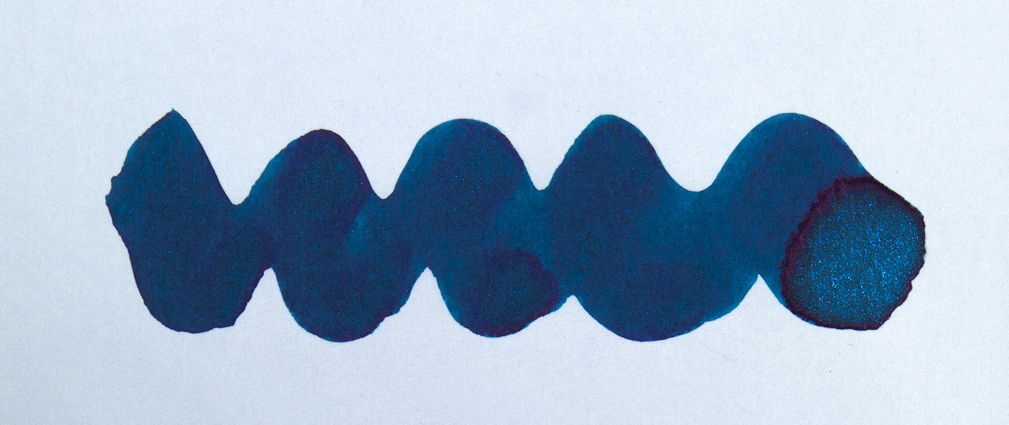 Lọ Mực Diamine Inkvent Blue Edition Jack Frost Shimmer & Sheen 50ml