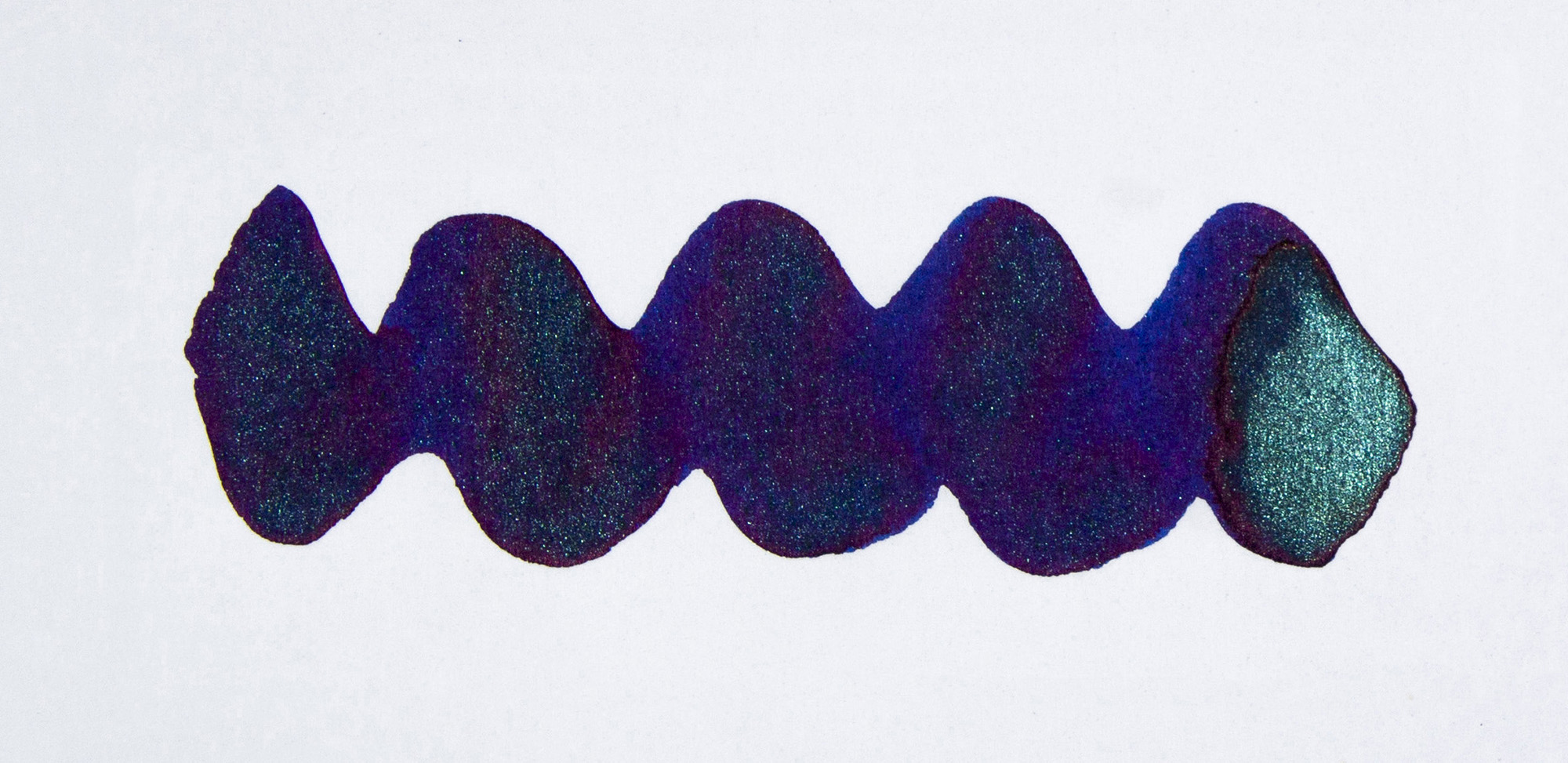 Lọ Mực Diamine Inkvent Blue Edition Happy Holidays Shimmer & Sheen 50ml