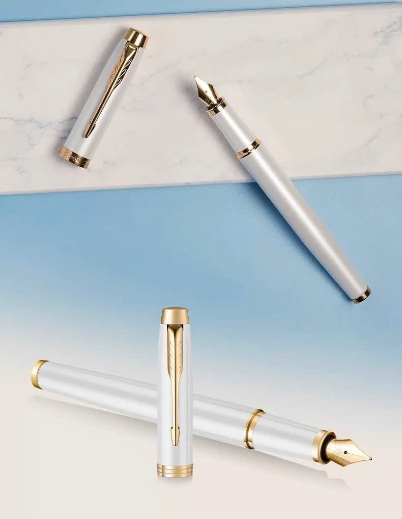 Bút máy Parker IM PEARL WHITE GT