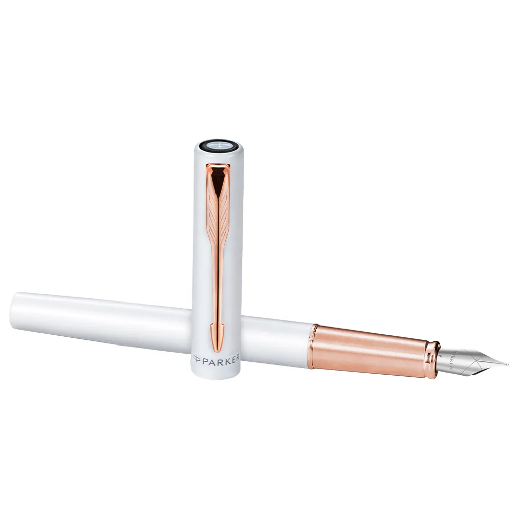 Bút máy Parker Vector XL PRM White red Gold FP