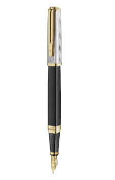 Bút máy Waterman Exception Reflections of Paris Slim DLX BLK GT