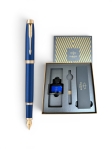 Bộ quà tặng bút máy Parker IM Ancora Blue GT