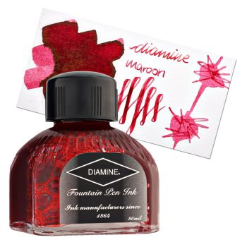 Lọ Mực Diamine Maroon 80ml