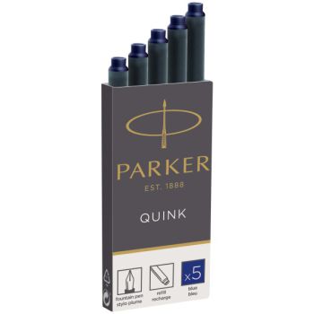 ống mực Parker xanh (5ống/vỉ)