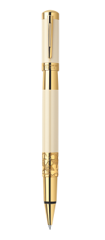 Bút dạ Waterman Elegance Ivory cài vàng