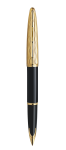 Bút máy Waterman Carene Essential black nắp vàng cài vàng
