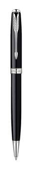 Bút bi Parker Sonnet 07 Laque Black cài trắng