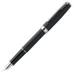 Bút máy Parker Sonnet 07 Mate Black cài trắng