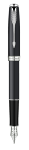 Bút máy Parker Sonnet 07 Mate Black cài trắng