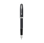Bút máy Parker Sonnet 07 Mate Black cài trắng