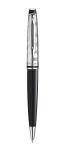 Bút bi Waterman Expert 3 Dulux black cài trắng