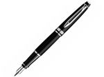 Bút máy Waterman expert 3 kim loại mờ cài trắng