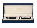 Bút dạ bi Waterman expert 3 Laque black cài trắng