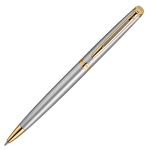 Bút bi Waterman Hemisphere 10 vỏ thép cài vàng