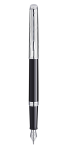 Bút máy Waterman Hemisphere 10 duluxe black cài trắng