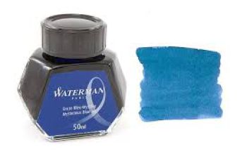 Lọ Mực Waterman Xanh Đen (Lọ 50ml)