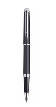 Bút dạ Waterman Hemisphere10 đen mờ cài trắng