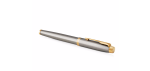 Bút dạ bi Parker IM 2017 Brushed Metal cài vàng