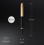 Bút máy Parker 51 DLX Black GT