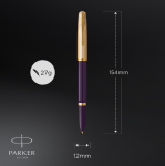 Bút máy Parker 51 DLX Plum GT