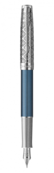 Bút máy Parker SONNET 21 METAL BLU CT 18K