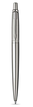 Bút bi Parker Jotter PRM Shiny Chiselled Vỏ Thép CT